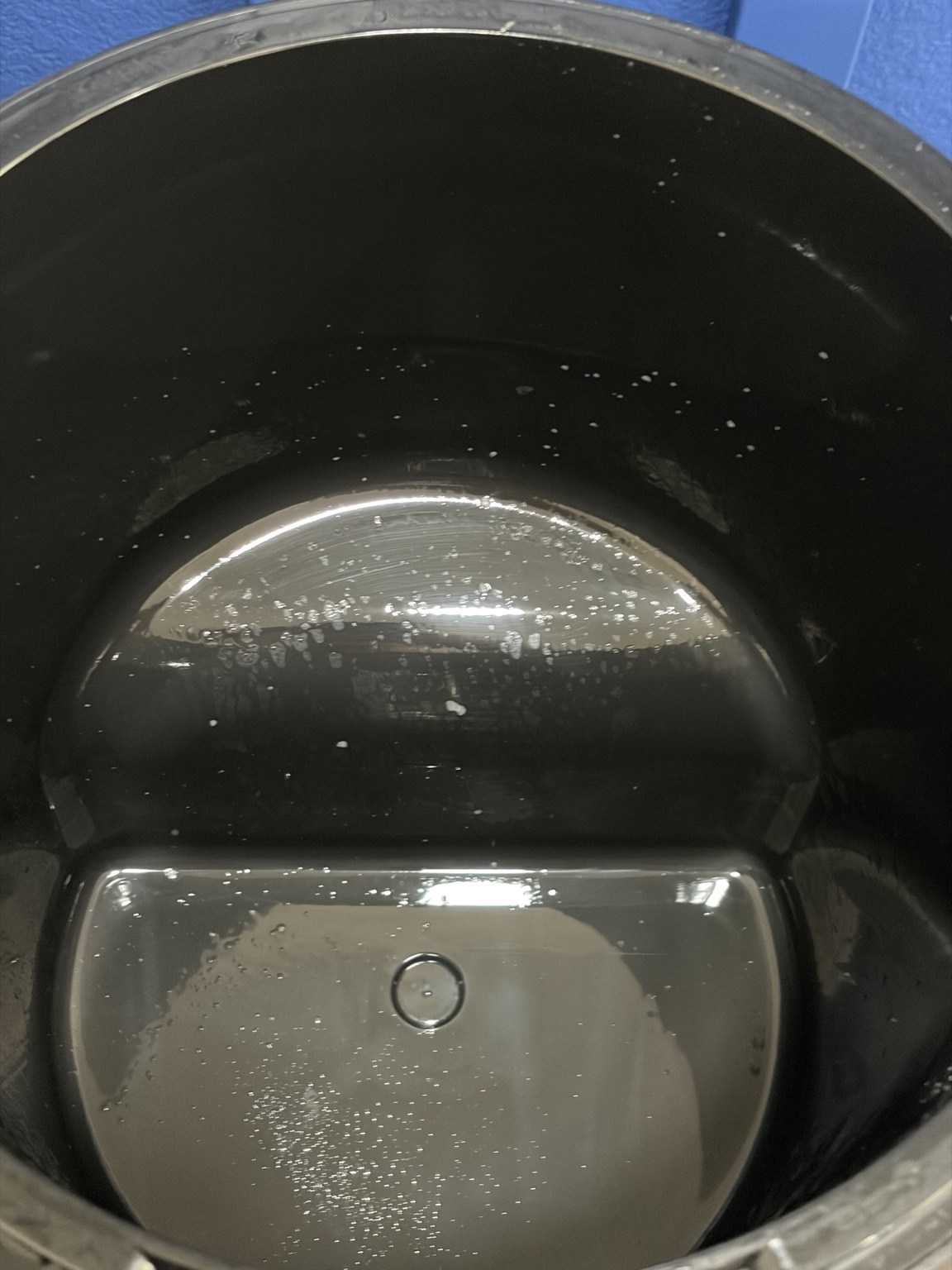 洗浄してきれいになったBeerDroid内部