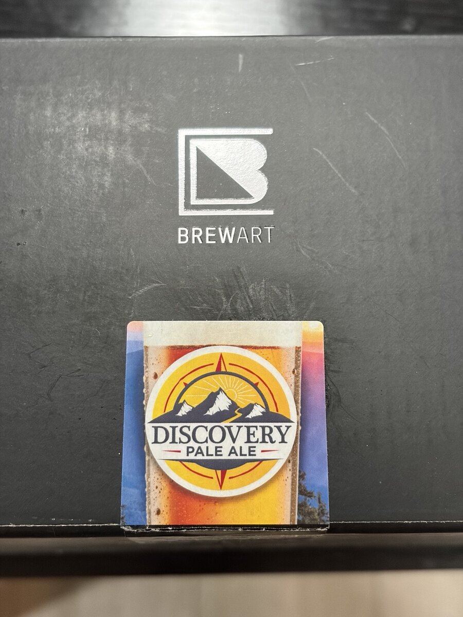 BrewArt Discovery Pale Ale BrewPrintの箱